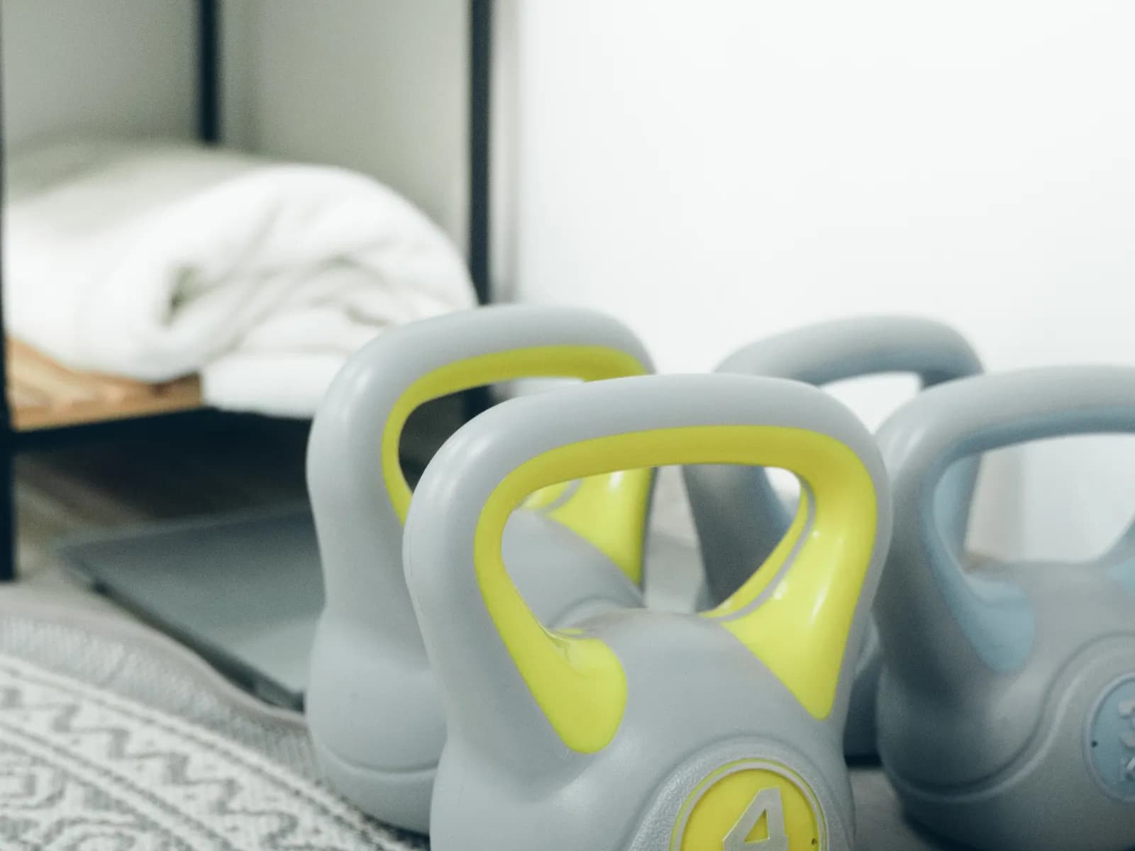 Kettlebells für die Krankengymnastik in der Praxis Schweitzer